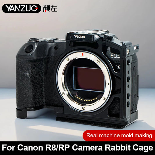 Suitable For Canon Eos R8 Rp Camera Case With Canon 1/4 Screw Hole Camera Bracket For Canon Eos R8 Camera Cage