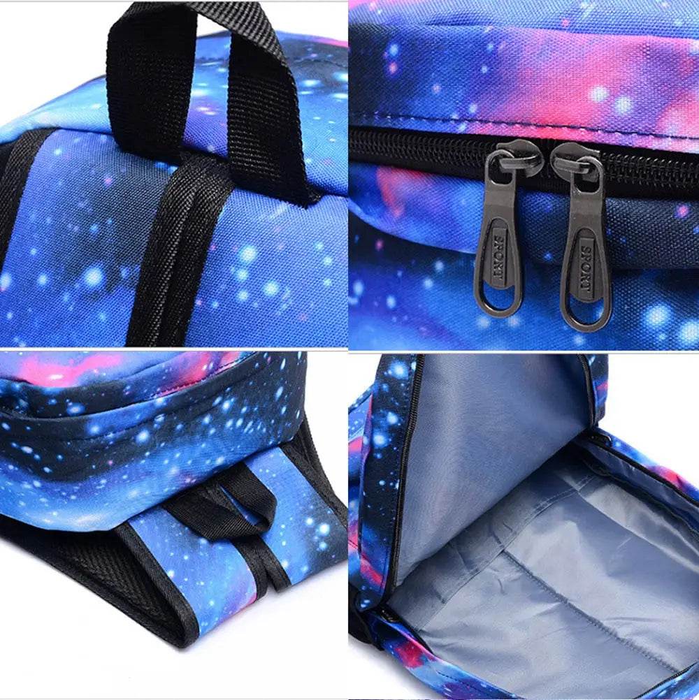 3 Pcs Set Backpack Girls Boys Mujer TV Friends Print Backpacks Fashion School Bags Teenage Friends Knapsack Children Book Bags - AIAZ