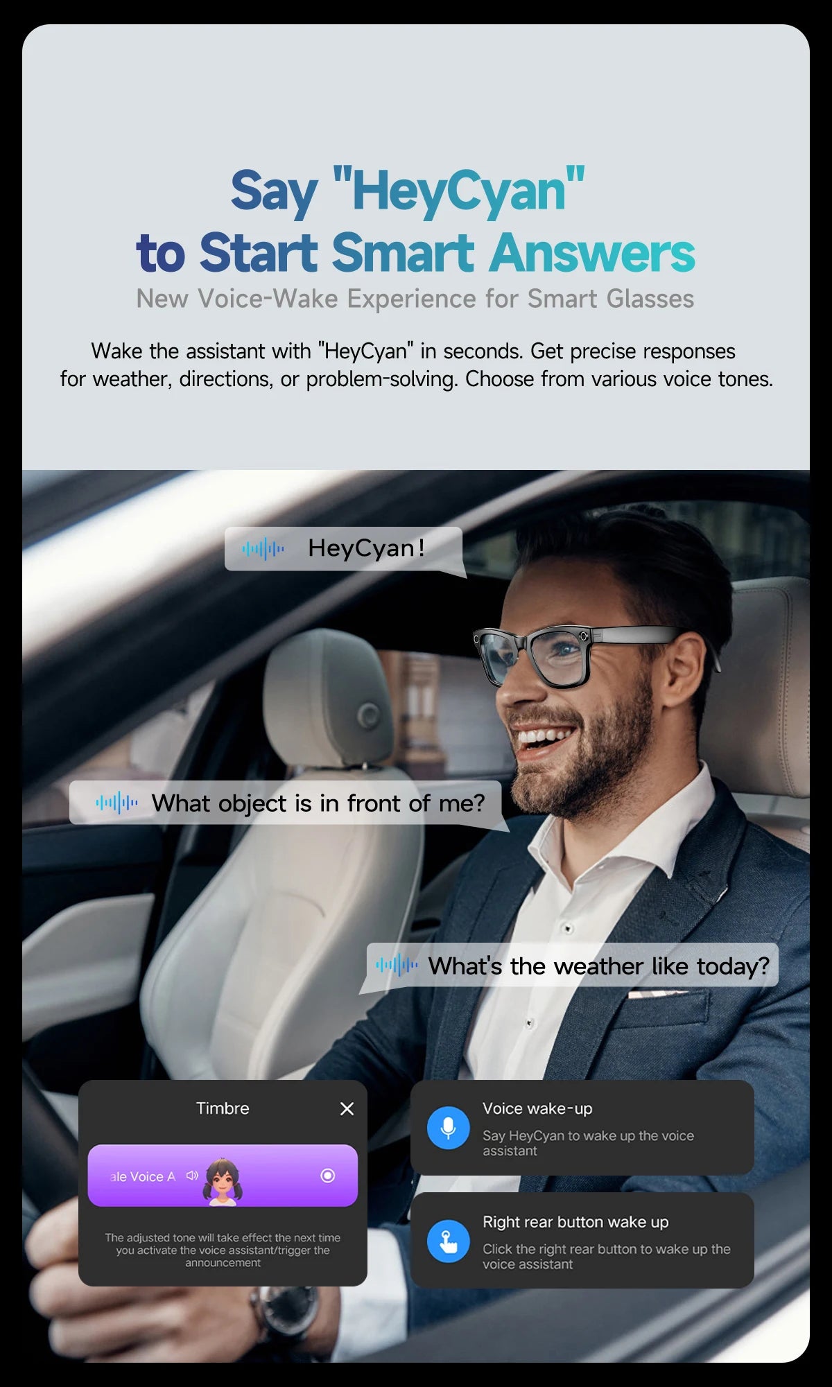 LIGE AI Smart Glasses With 800W HD Video Sport Sunglasses Bluetooth Call Voice Assistant Music Player Smart Glasse For Men Women
