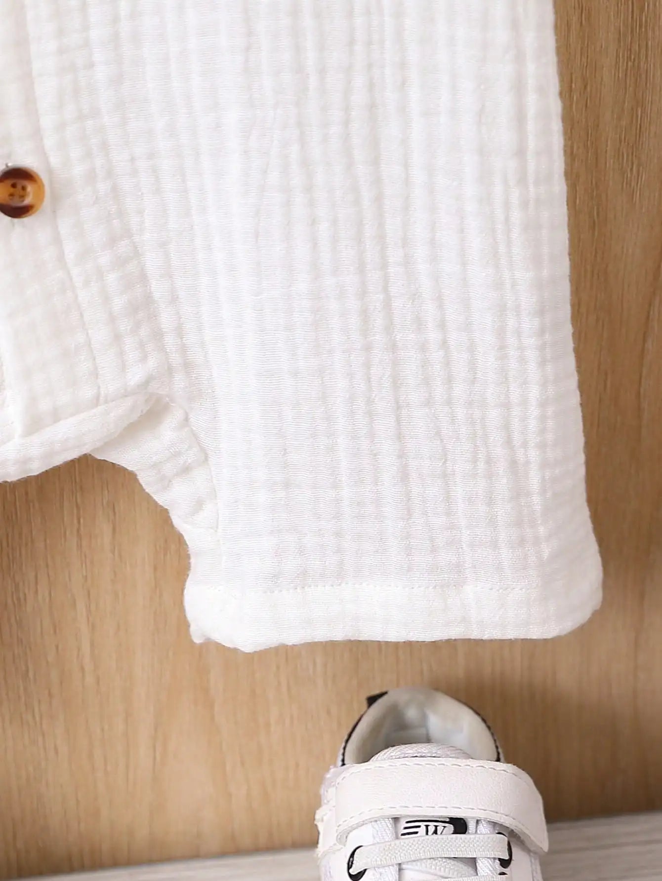 Summer Casual Comfort Soft Solid Color Simple Cotton Short Sleeve Romper Baby Girl Pocket Fashion Baby Boy Romper