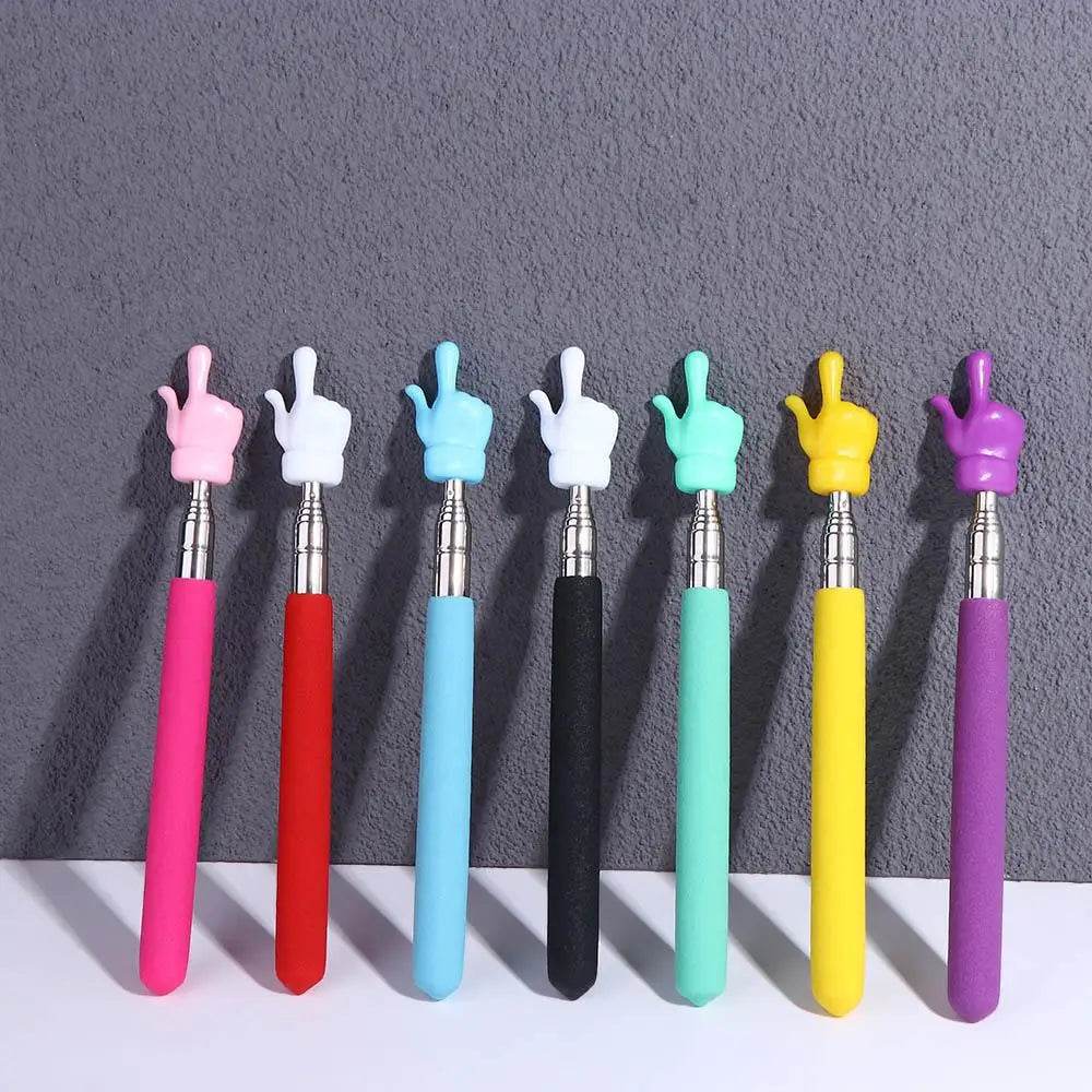 Blackboard Meeting Teacher Supplies Preschool Teaching Tools Finger Reading Guide Teacher's Special Pointer Teaching Stick - AIAZ