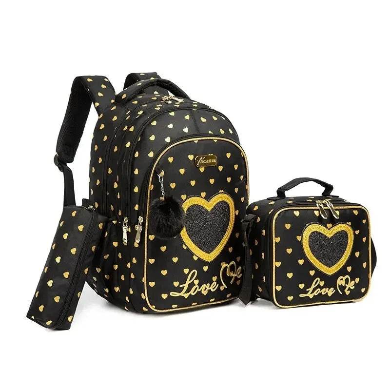 Drop Shipping Backpack Set for Teenagers Waterproof School Bags for Girls Backpack Mermaid Cartoon Bag Kids School Bags Supplies - AIAZ