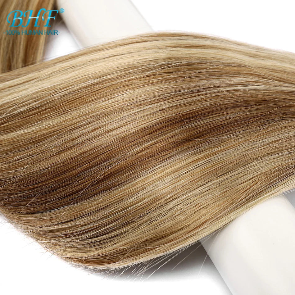 Russian Human Hair Bundles Weft 100% Remy Human Hair Weaves 100G /50G Hair Weaving Braiding Natural Straight Hair