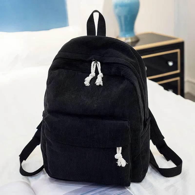 Personalized Kids Backpack, Embroidered Corduroy Backpack,Back to School, Kid name backpack,school bag college,toddler,with name - AIAZ