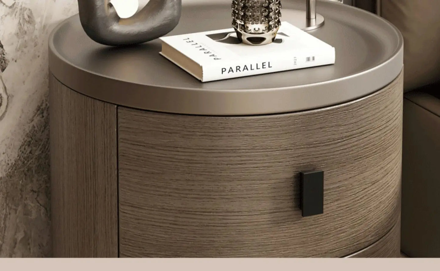 Nordic Solid Wood Bedside Table,Nightstand,Storage Cabinet,Comfortable with Drawer,Bedroom Bedside Tables,Living Room Furniture