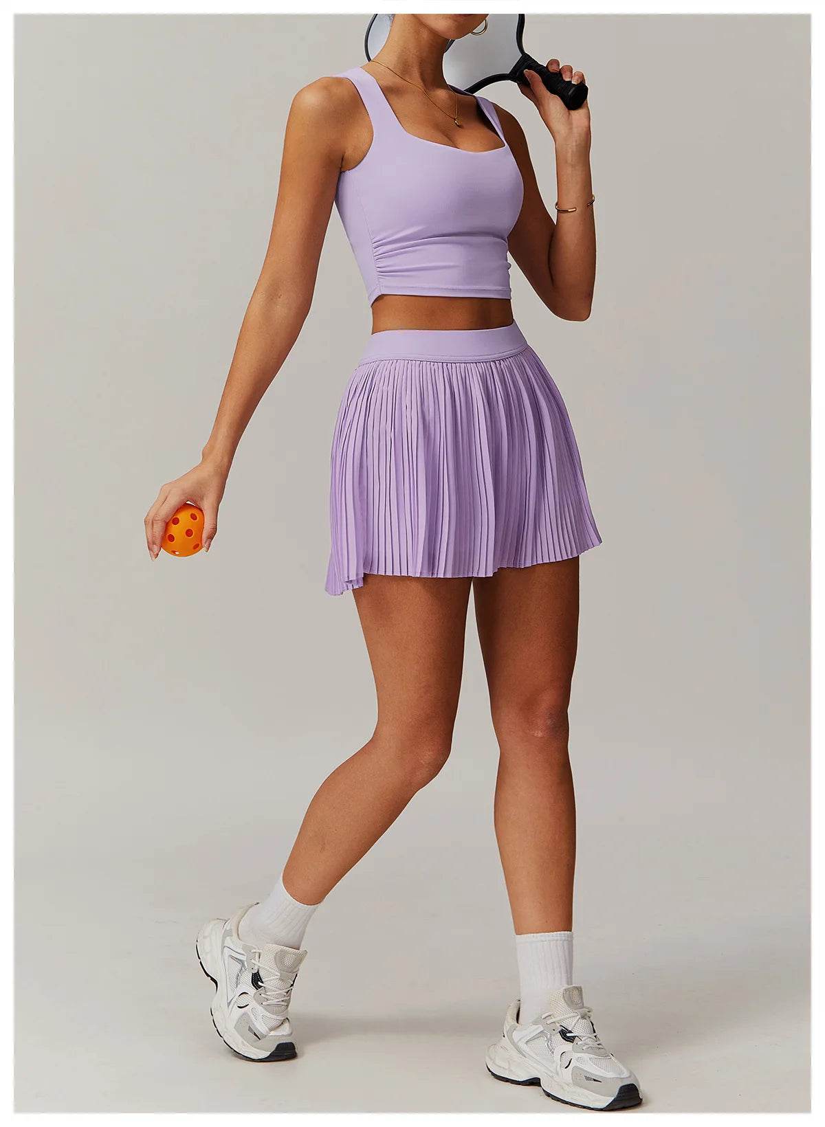 Yoga Sets Workout Sets for Women 2 Pieces Gym Suits Long Sleeved Outfits Zipper Fitness Jacket Running Short Skirt Sportswear - AIAZ