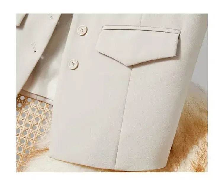 Women Suit Vest Elegant Women's V Neck Business Vest Sleeveless Waistcoat for Office Commute Style Solid Color Single-breasted - AIAZ