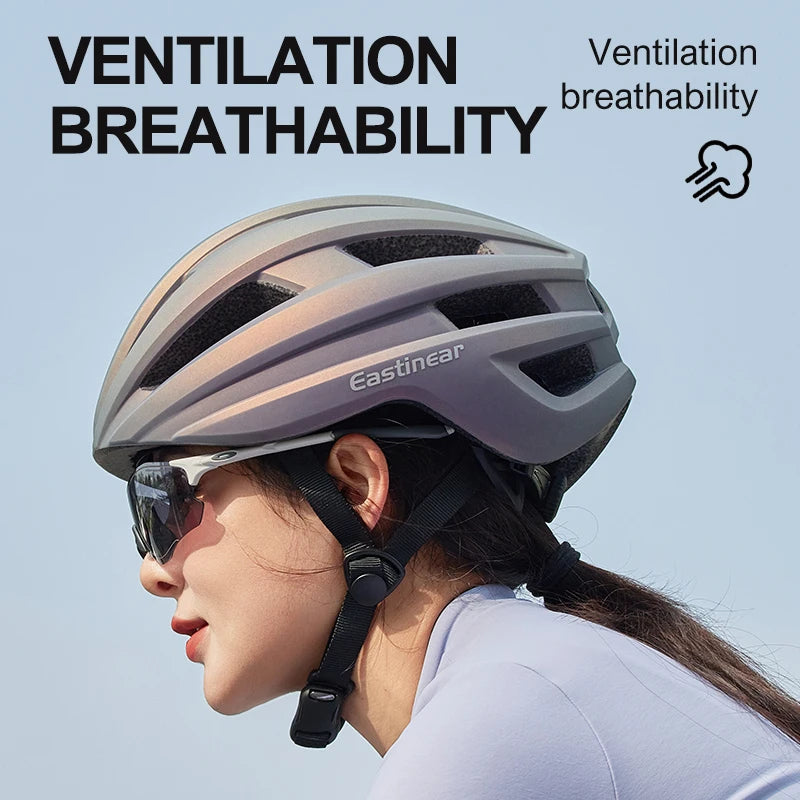Eastinear 2025 Professional Bicycle Helmet Ultra Light Breathable Adult Men and Women Outdoor Highway Mountain Cycling Helmet
