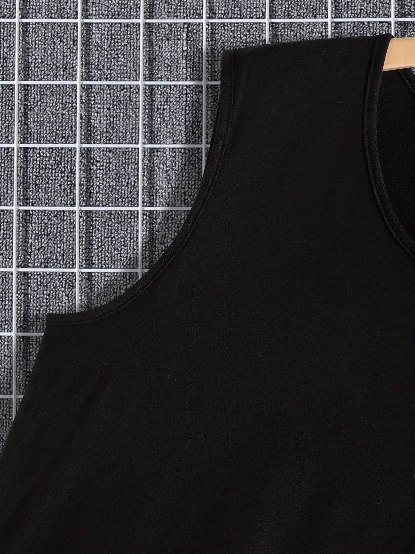 Men's vest short-sleeved T-shirt - Modern T-Shirt White Milano Italy Print Casual Wear - AIAZ