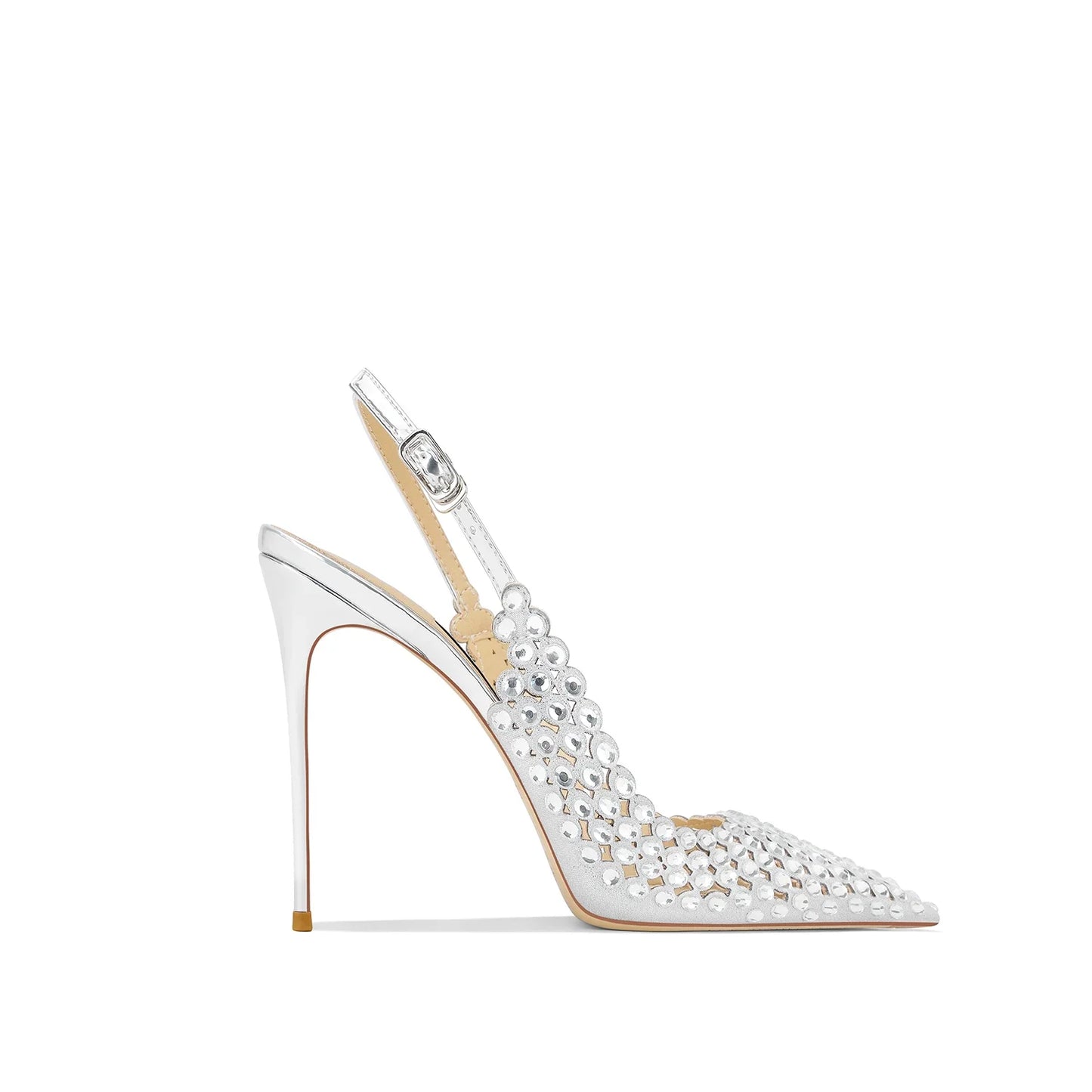Black Fashion High Heels Sandals Women's Pointed Toes Thin Heels Not Tired Feet 2025 Summer New Temperament Versatile