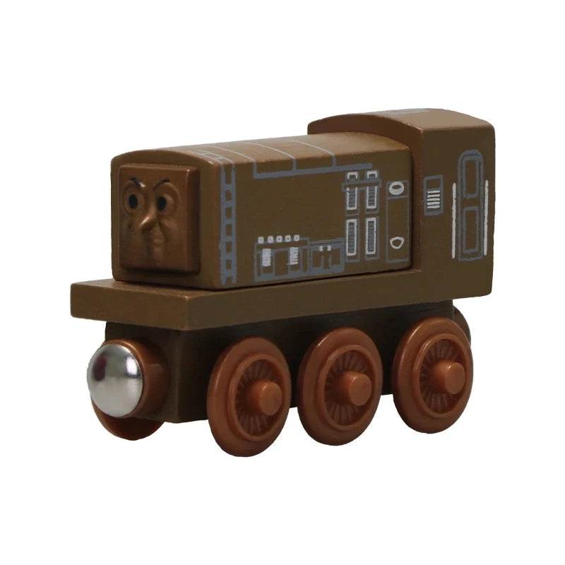 Thomas And Friends Wooden Trains Magnetic Connectable Track Trains Toys Handel Molley Lady Diesol Oliver Donald Educational Toys - AIAZ