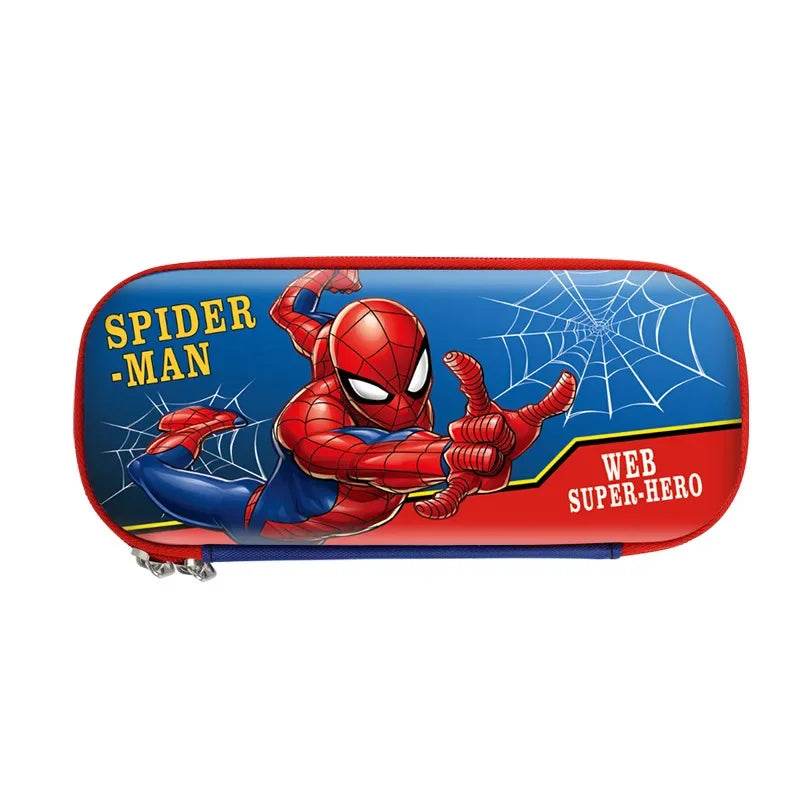 Spidermans Pencil Case Office School Supplies Marvels Super Hero Cover Movie Pencil Pouch Kids Pen Bag Student Stationery Gifts - AIAZ