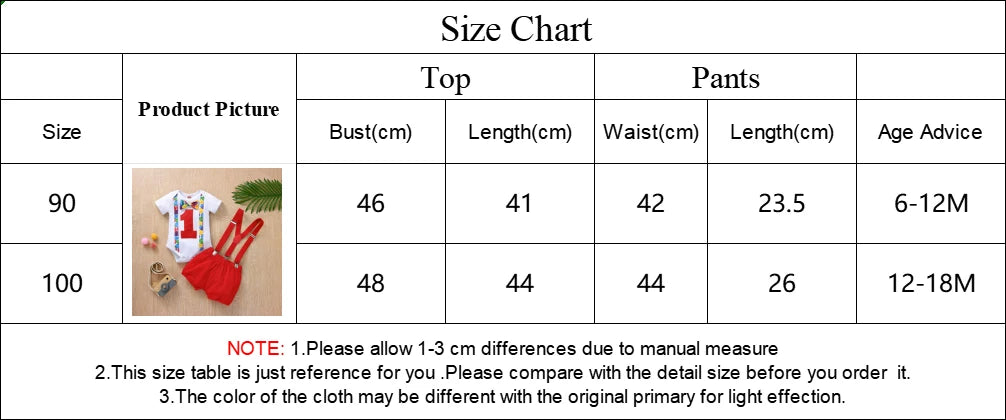 Baby Boys Birthday Outfits Sets Balloon Letter"1" Bodysuit and Y-back Suspender Shorts 1 Year Birthday Baby Cake Smash Clothes