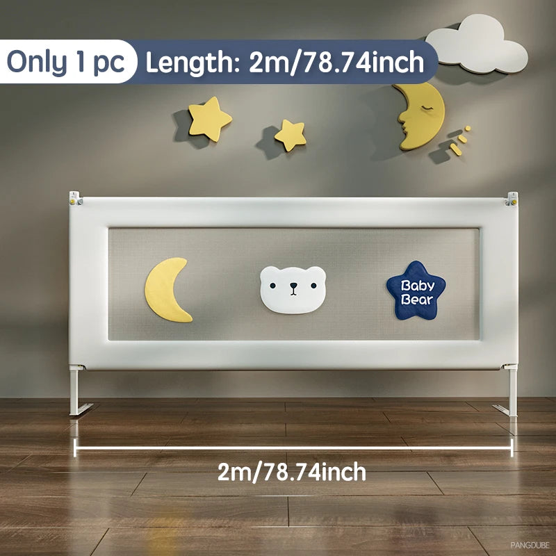 PANGDUBE 1pc Baby Bed Guardrail Bed Rail Guard for Kid Fence for Bed Protective Barrier for Bed Safety Railing for Children Bed