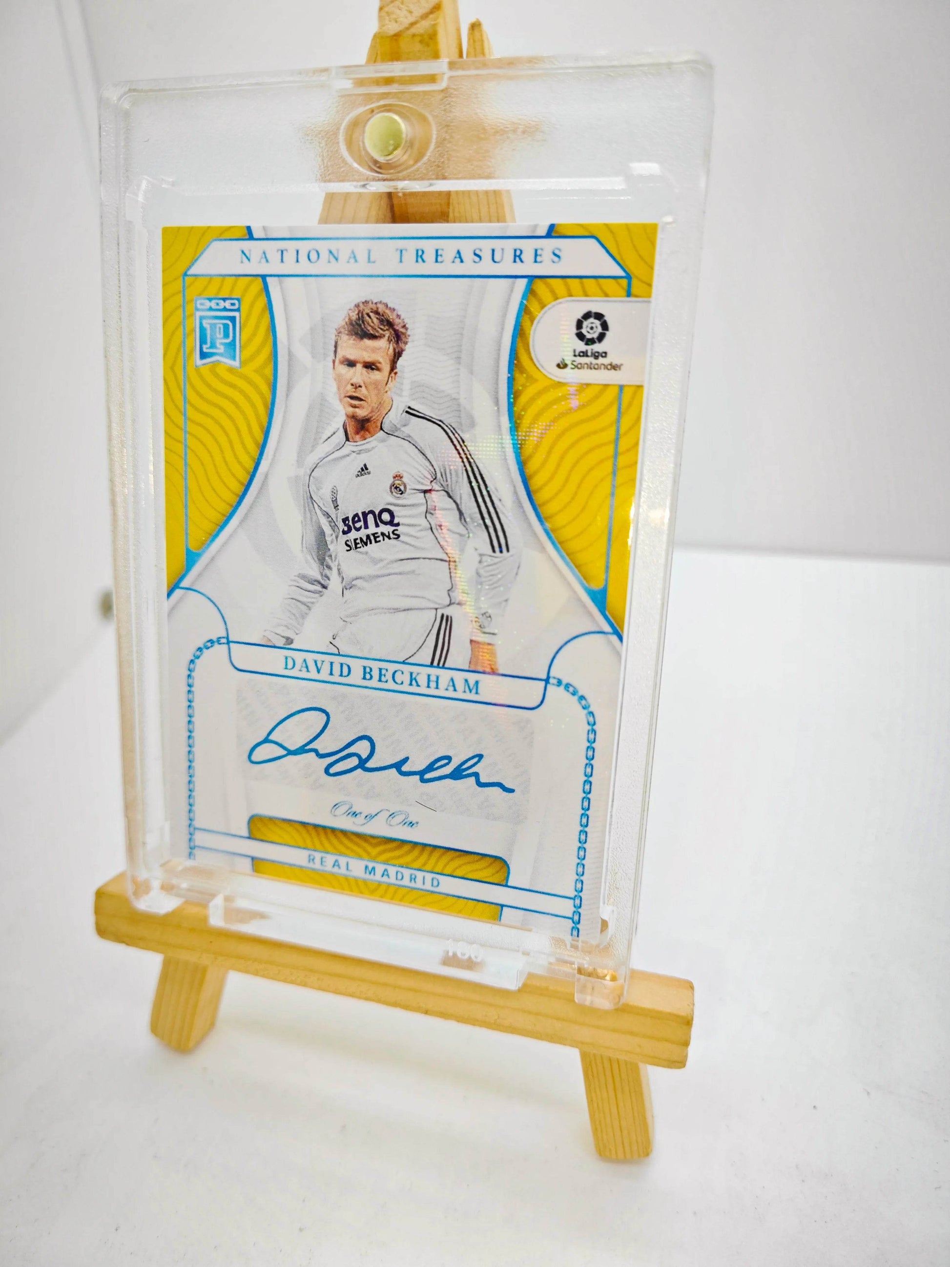 Panini collectible card laser flash DIY Messi Cristiano Ronaldo Kylian Mbappe David Beckham Card bricks Holiday gifts 1.5mmthick - AIAZ