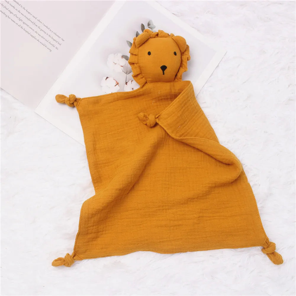 Name Personalized Embroidered Baby Soother Appease Towel Sleeping Baby Comforter Security Blanket Gift For Newbron Baby Newborn