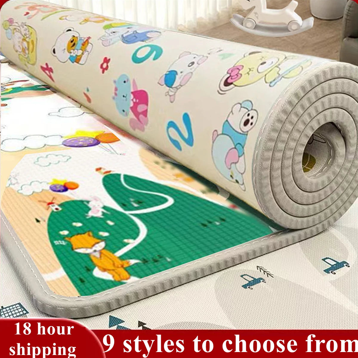 Multi-size selection Children's Safety Mat Rugs Non-toxic High-quality Baby Activity Gym Crawling Play Mats Carpet Baby Games