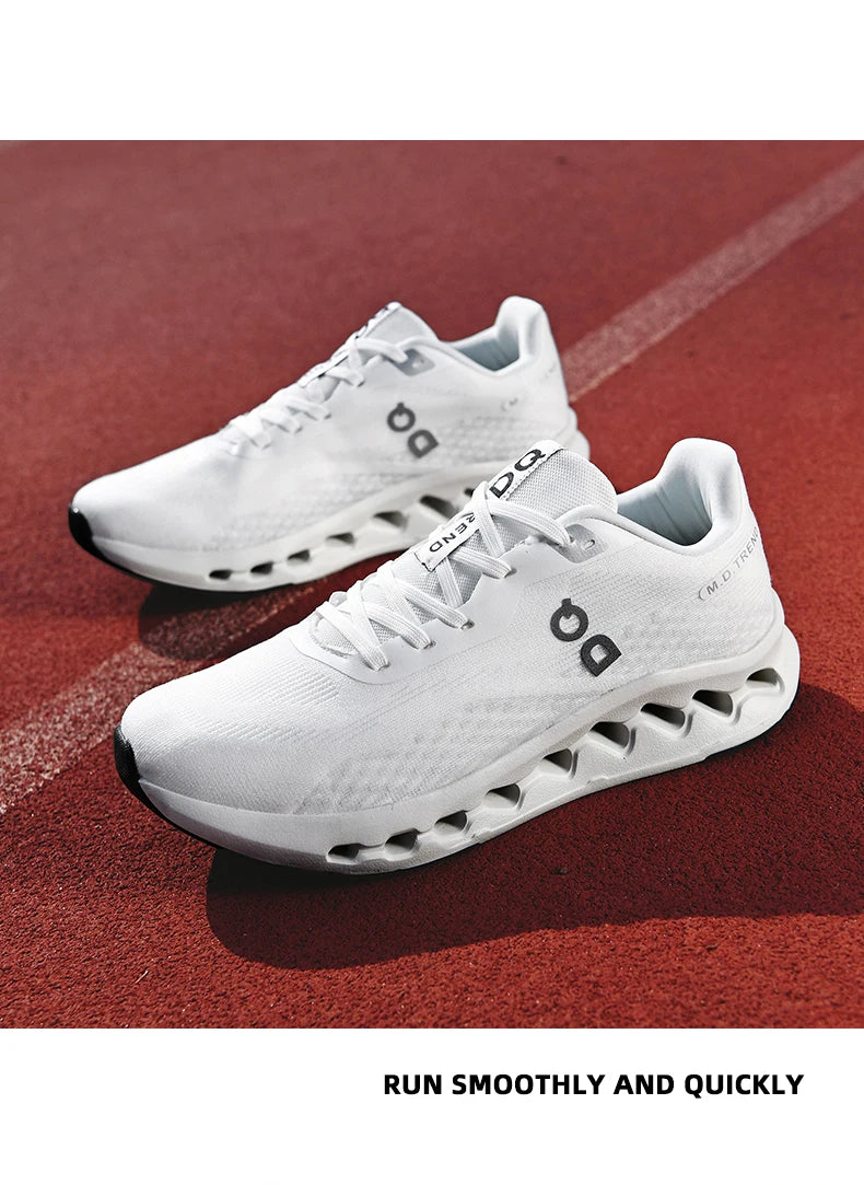 Men's Lightweight Running Shoes Anti-Slip Cushioning Breathable Mesh Sneakers for Jogging Gym Training Fitness Sport Walking