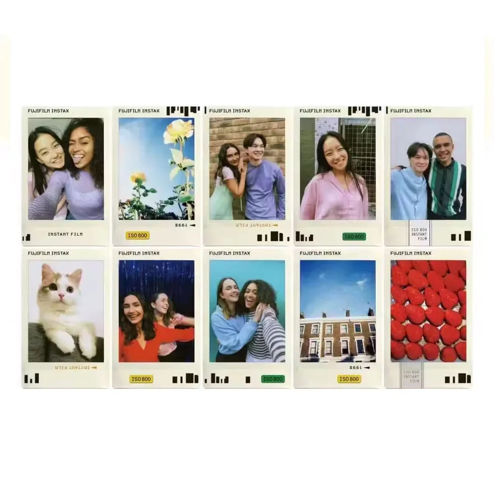 Fujifilm Instax Photo Slide Color Film 10/50 Sheets For Fuji Instax Mini 12 Film Mini 11 9 8 7+ 40 99 90 Link Fuji Instax Film