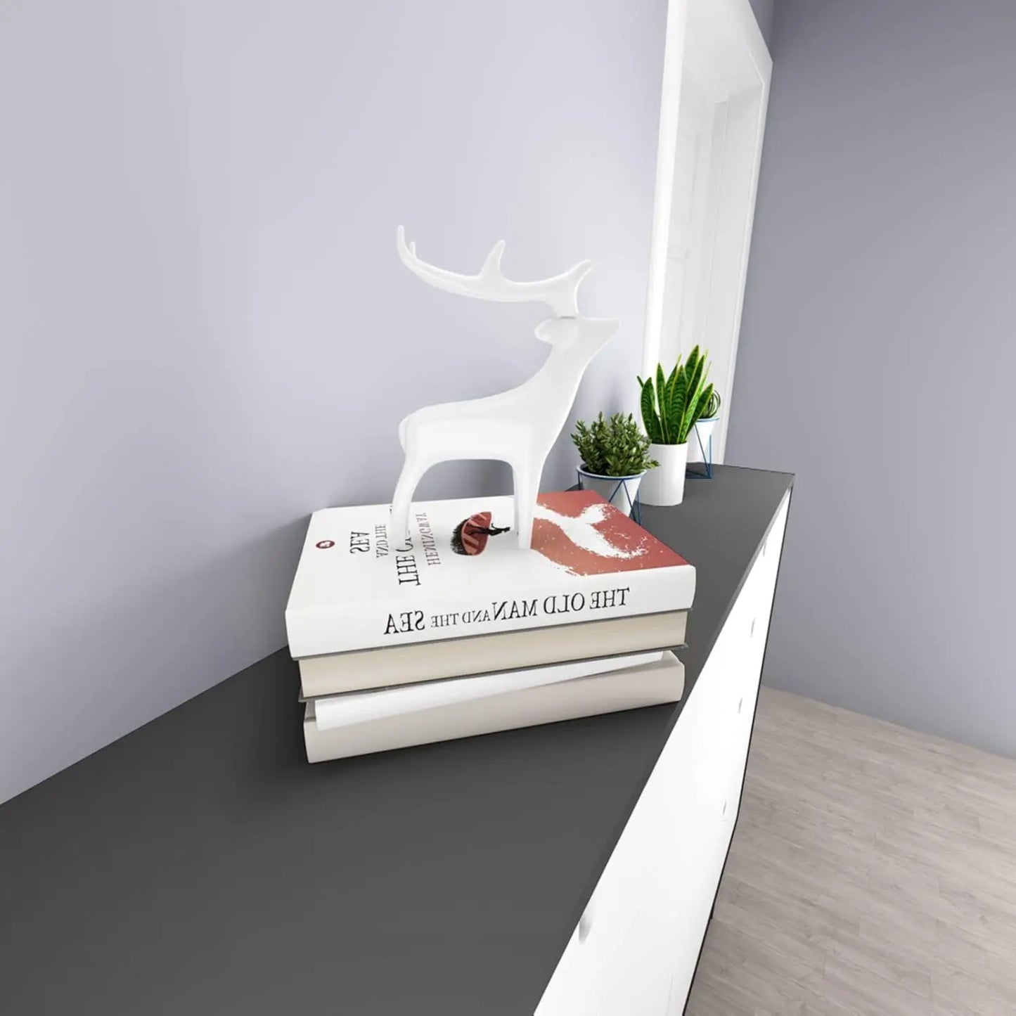 Matte Solid Color Wallpaper Self-Adhesive Vinyl Wallpaper Waterproof Wall Stickers Decorative Film Contact Paper Kitchen Home De