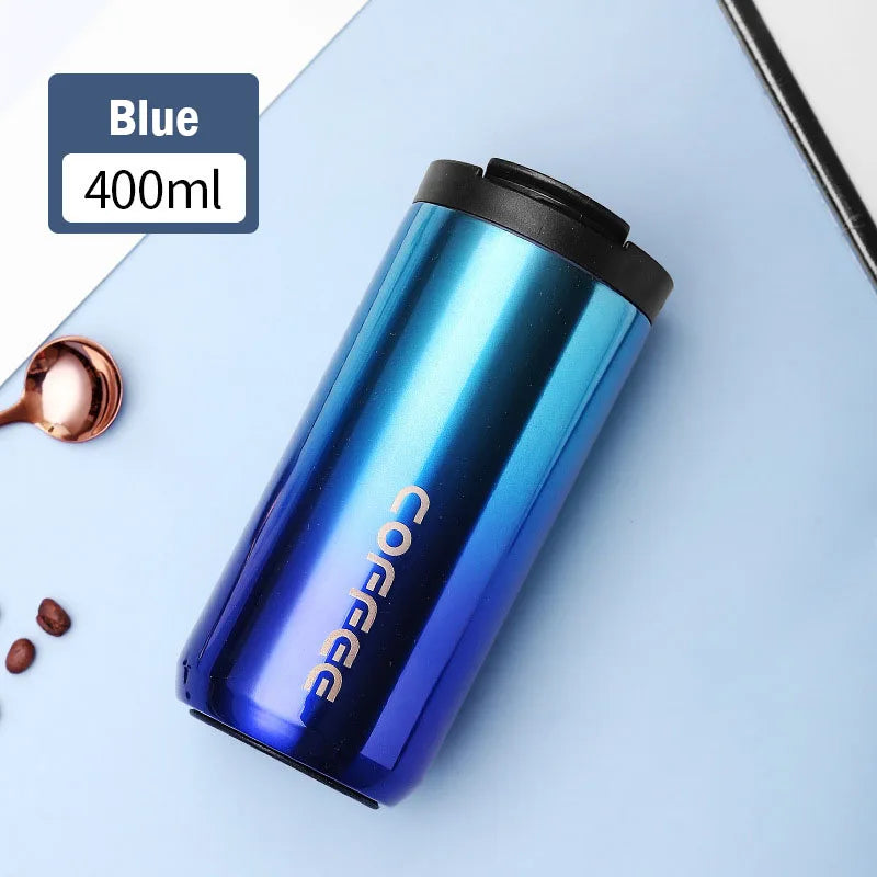 Xiaomi 400ml/500ml Double Stainless Steel 304 Coffee Mug Leak-Proof Thermos Bottle Mug Travel Thermal Cup Portable Youpin Gifts
