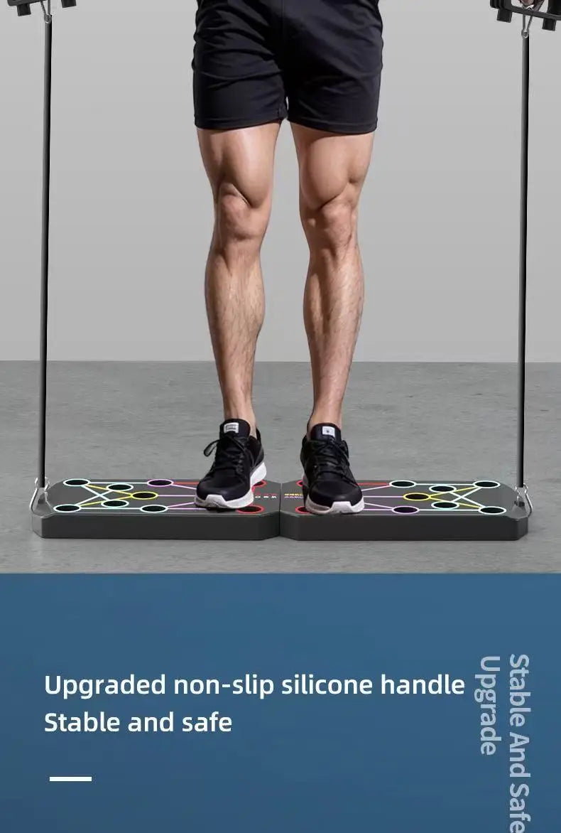 Folding Push-up Board Support Muscle Exercise Multifunctional Table Portable Fitness Equipment Abdominal Enhancement Support