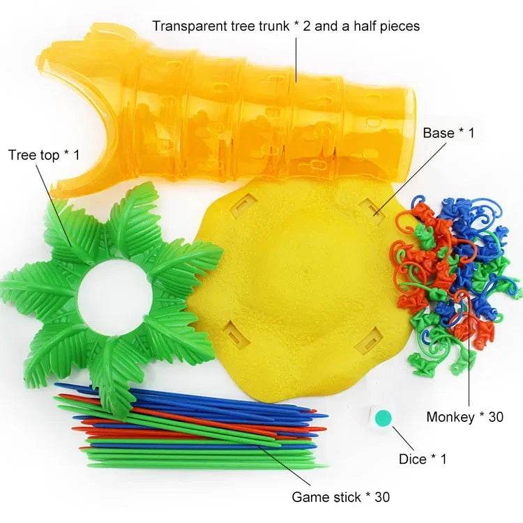 Monkey Climbing Tree Game Toy Children Interesting Intelligence Toys Climbing Desktop Game Party Game Toys Birthday gift For Kid - AIAZ
