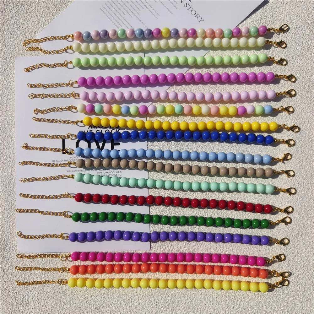 Dogs Necklace Extension Chain Design Pet Collar Fashion Dogs Faux Pearls Necklace Loop DIY Cat Dog Grooming Accessory