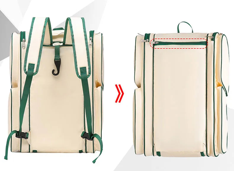 Badminton Tennis Rackets Backpack Large Capacity Gym Fitness Sports Training Shoulder Bag Shoes Pocket Outdoor Luggage Handbag