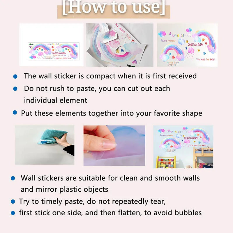 Removable Butterfly Wall Stickers, Self-adhesive PVC, Little Girl Back, Home Decoration, Living Room, Bedroom