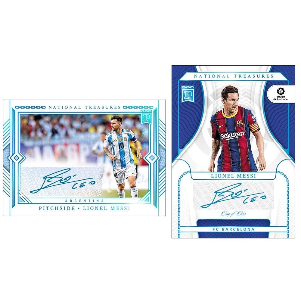 Panini collectible card laser flash DIY Messi Cristiano Ronaldo Kylian Mbappe David Beckham Card bricks Holiday gifts 1.5mmthick - AIAZ