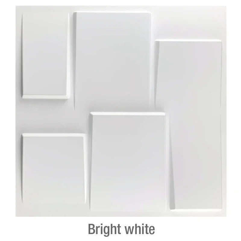30cm house wall renovation geometric 3D wall panel non-self-adhesive 3D wall sticker art tile 3d wallpaper room bathroom ceiling