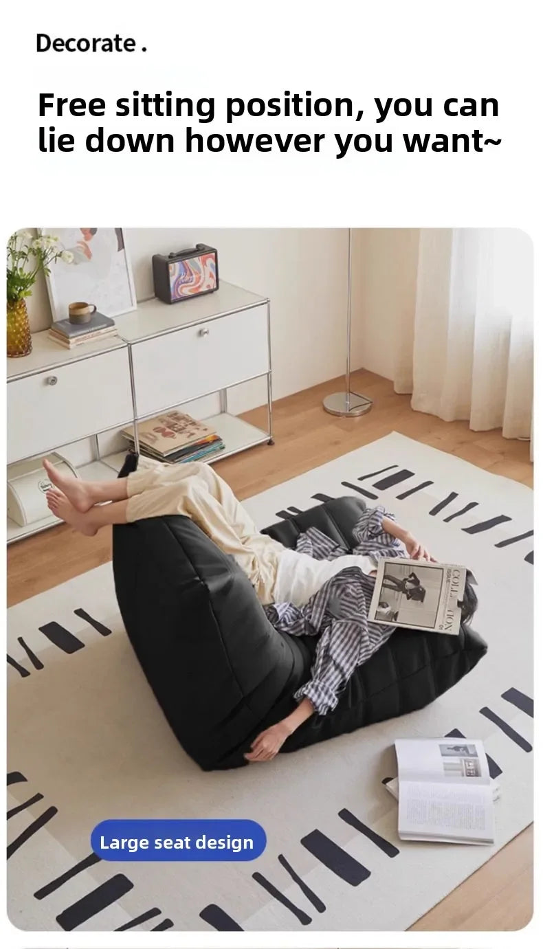 Lazy sofa, leisure bedroom, balcony lounge chair, tatami lounge chair, single sofa chair, living room