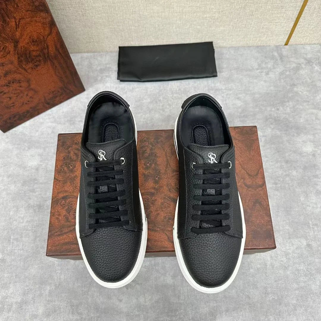 OECHSLI Shoes Cowhide 2025 new leather shoes high quality fashion casual Sports comfortable Men‘s European big size 39-45