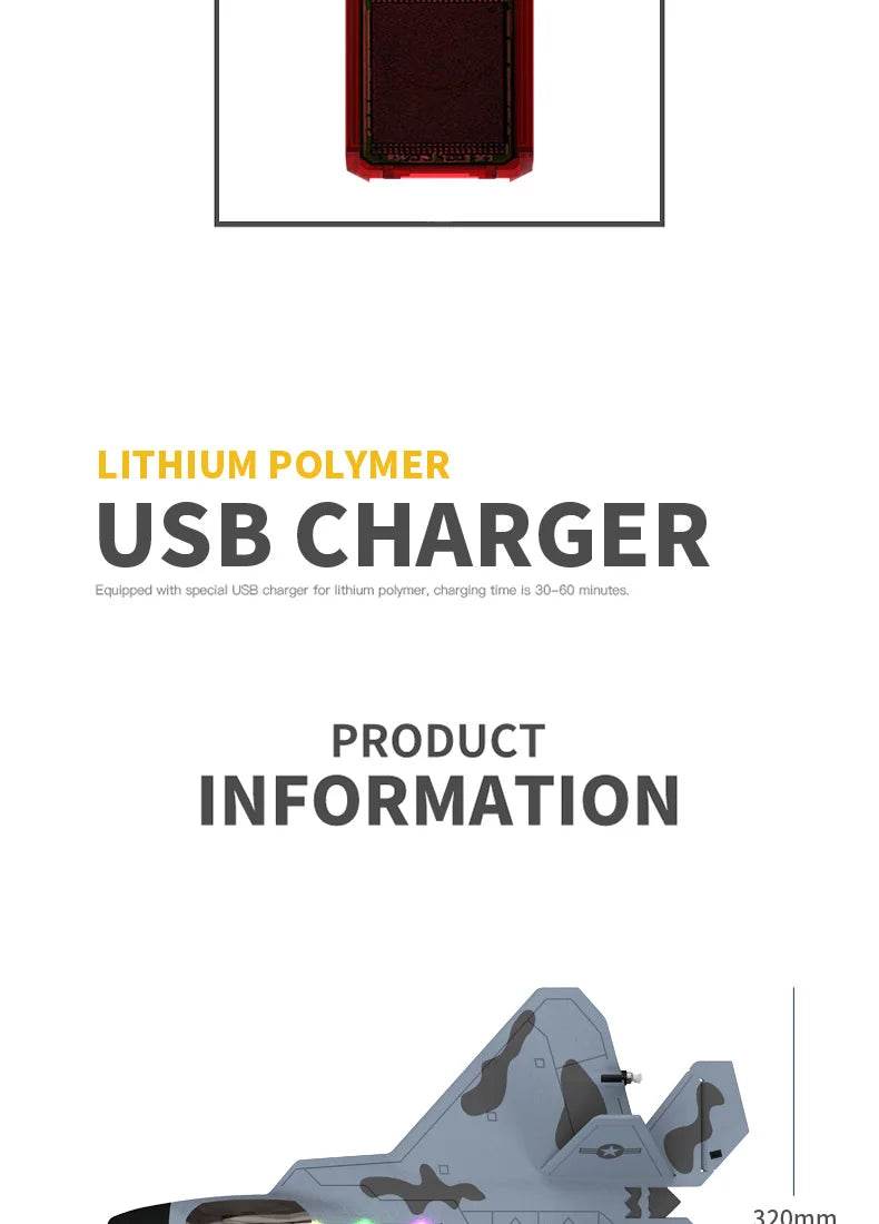 2024 New F22S 2.4G 4CH 3D6G RC Airplane Raptor F22 Warplane WLtoys A180 Upgrade Version LED Light With Gyroscope Out Door Toys - AIAZ