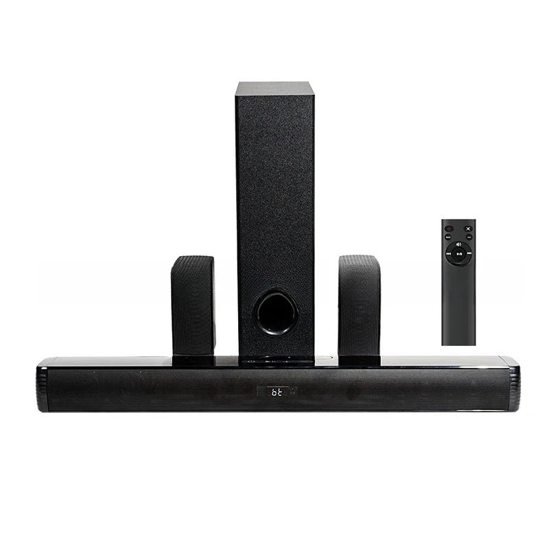 240W 5.1CH Soundbar with Subwoofer,2-in-1 Detachable Bluetooth 5.0 Soundbar for Smart TV,Home Theater Bluetooth Speakers