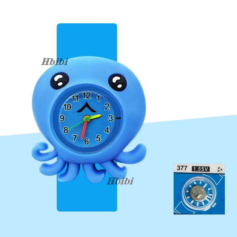 Baby Birthday Gift Children Toys Watches Cartoon Animal Dial Bracelet Kids Watches for Boy Girl 2-15 Years Old Child Clock - AIAZ