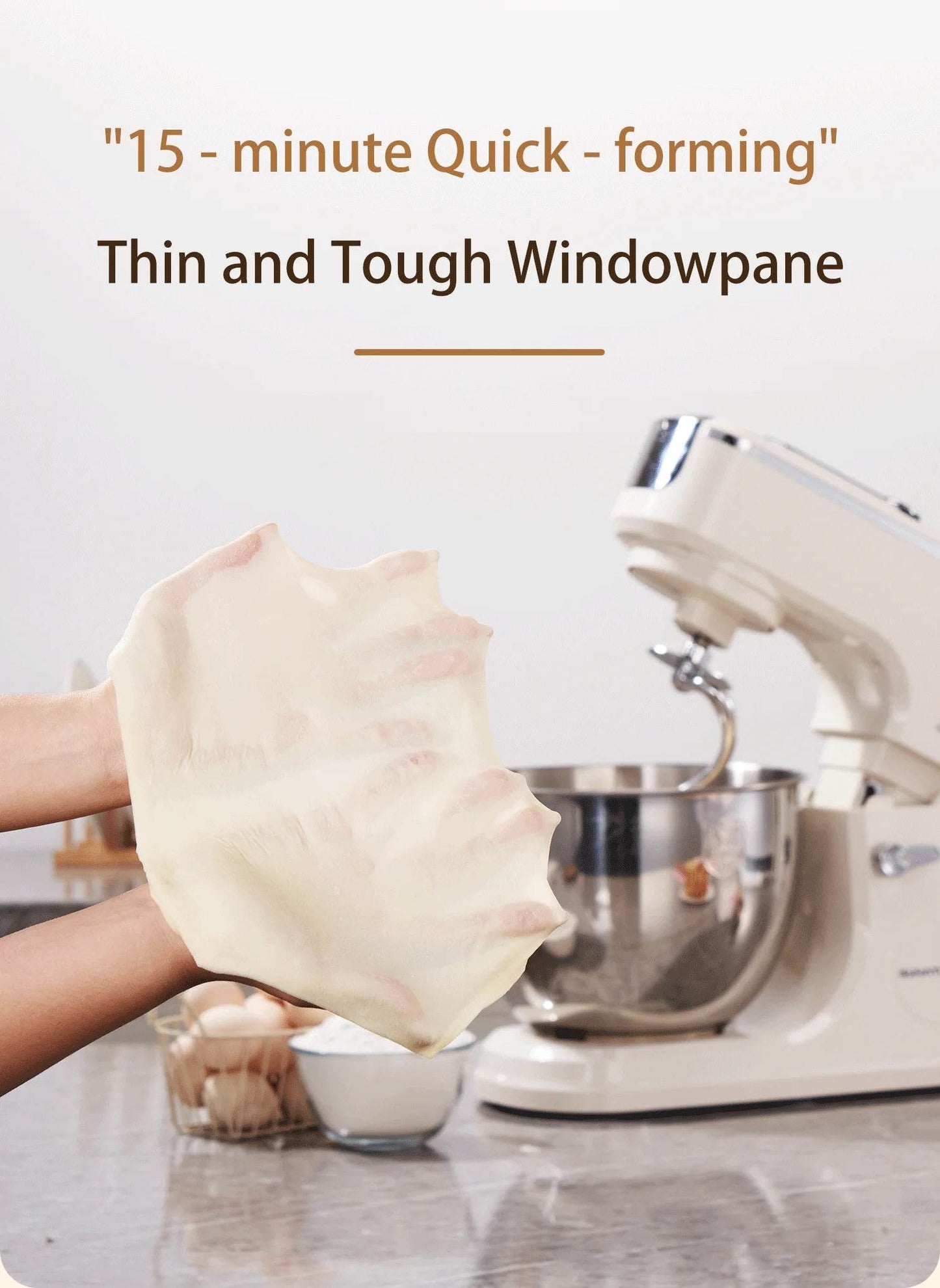 SUNATUR 2000W electric kitchen blender 8L stand mixer machine Egg Beating cream All-in-One Mixer Household Auto Dough Kneading - AIAZ