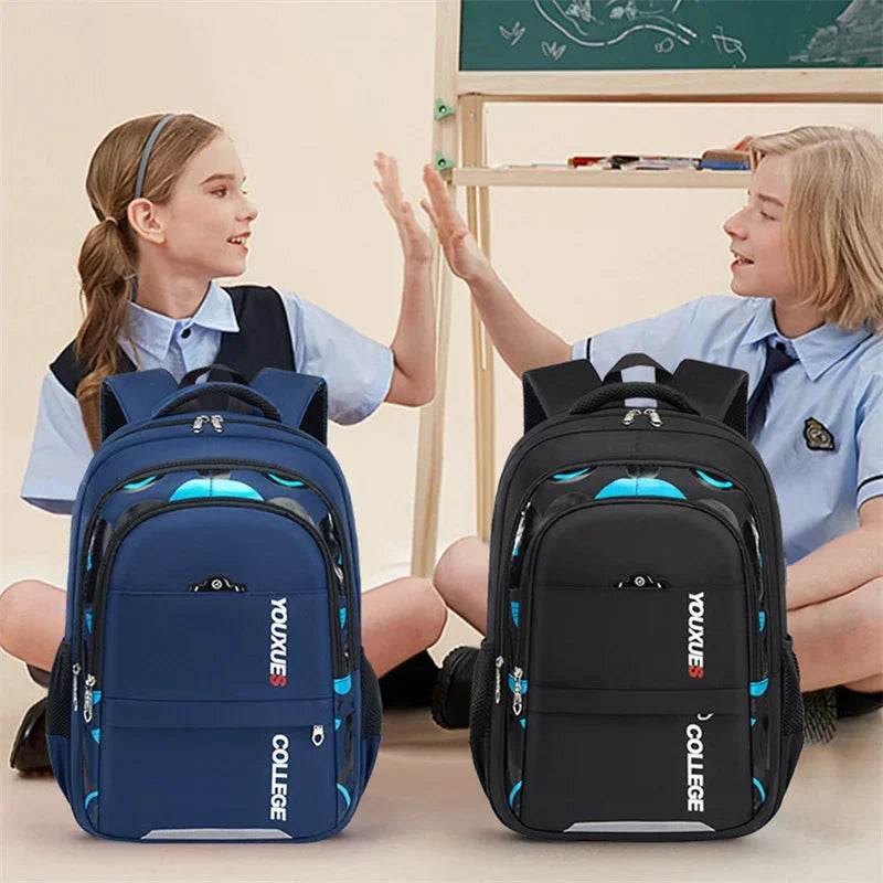 New Children School Bags Kids Backpack In Primary Schoolbag For Teenager Boys Waterproof Backpacks Book Bag - AIAZ