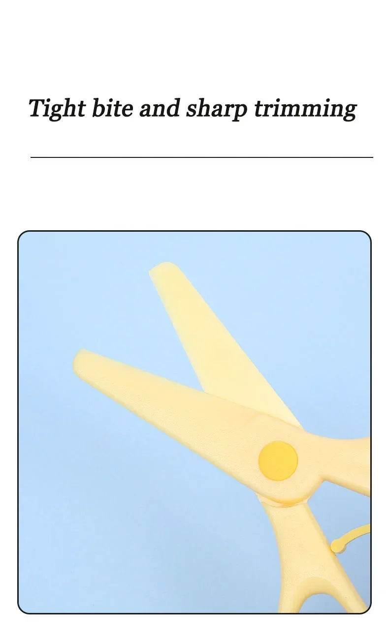 Cute handmade Paper Cuttings plastics scissors handmade DIY supplies School office supplies art tools stationery kawaii pens - AIAZ