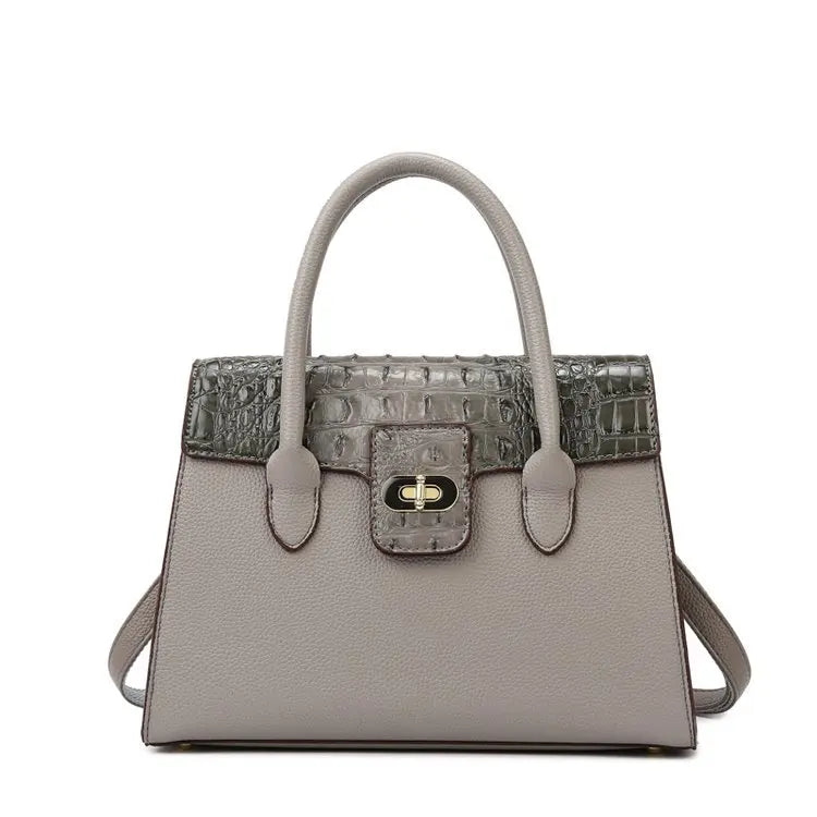Embossed Handbag for Women 2025 New Fashionable Spacious Soft Leather Woven Rope Shoulder Hand Carry Crossbody Bag