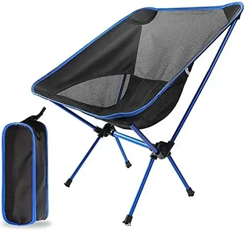 Outdoor Portable Folding Chair Beach Chairs for BBQ Travel Beach Hiking Picnic Seat Easy to Carry Convenient