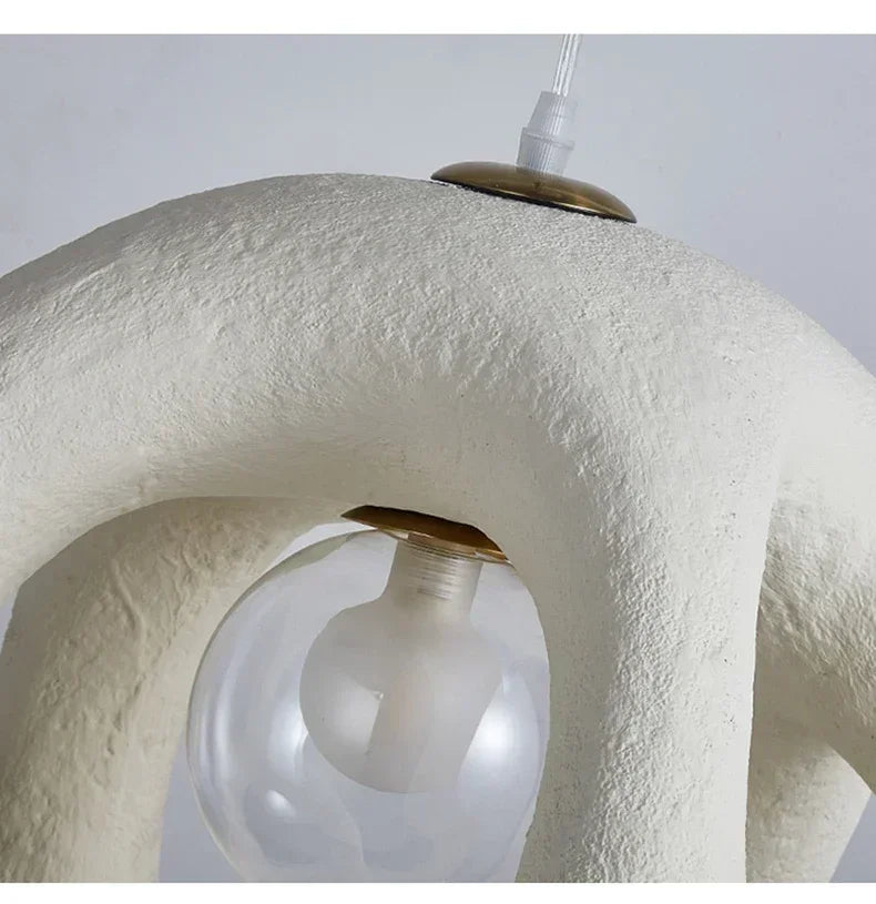 Wabi Sabi Style Restaurant Pendant Light Single Head Small Pendant Light Designer Living Room Sofa Light Study Counter Lighting