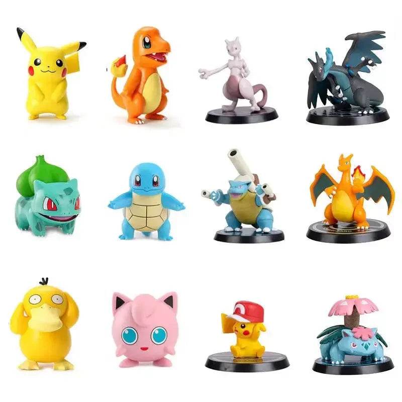 Pokemon Anime Figure Vulpix Scenes Version Figurine Toys PVC Model Collection Dolls surprise box mystery box gift for a child - AIAZ