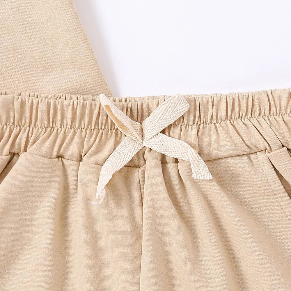 Summer Cotton Toddler 2pcs Boys Girls Printed Round Neck Top + Shorts Set Comfortable Skin-friendly Casual Clothing 2024 New