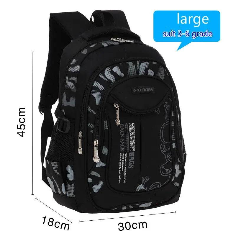 Kids backpack children School Bags For Boys orthopedic school Backpack Waterproof Primary Schoolbag book bag mochila infantil - AIAZ