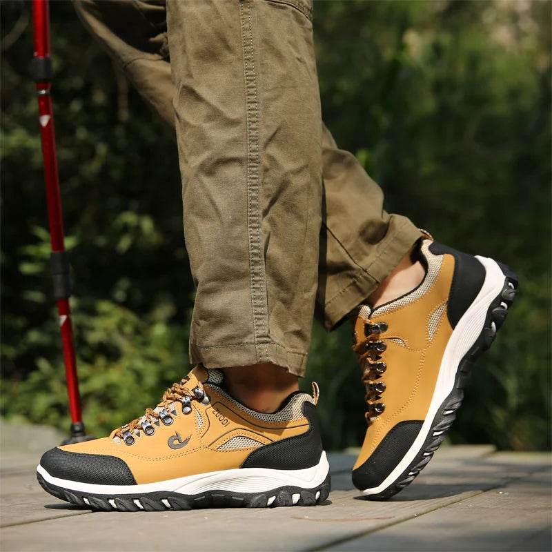 Men Shoes Leather Casual Shoes For Men Sneakers Spring Autumn Winter Shoes For Male Tennis Lightweight Walking Shoes - AIAZ