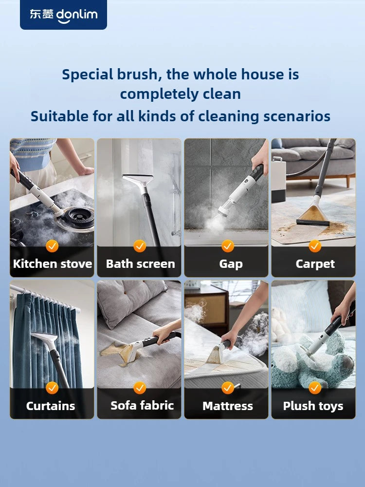 Donlim Dl-7901 Steam Cleaning Machine High-temperature Steam Household Cloth Carpet Kitchen Cleaning Machine 220V
