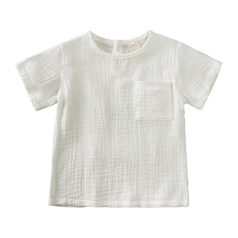 2 Pieces Babies Outfit Set Cotton Newborn Baby Girl Clothes Boys Toddler Romper T-shirts and Shorts Infant Design Soft Clothes