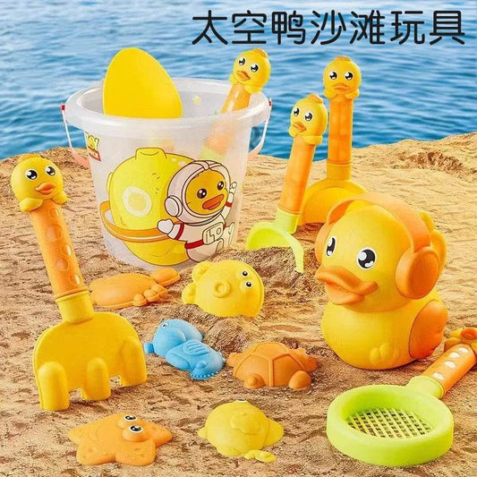 Children Sand Toys Kids Play Water Toys Beach Box Set Kit Sand Bucket Summer Water Fun Beach Bucket Hobbies Gifrs for Kids - AIAZ